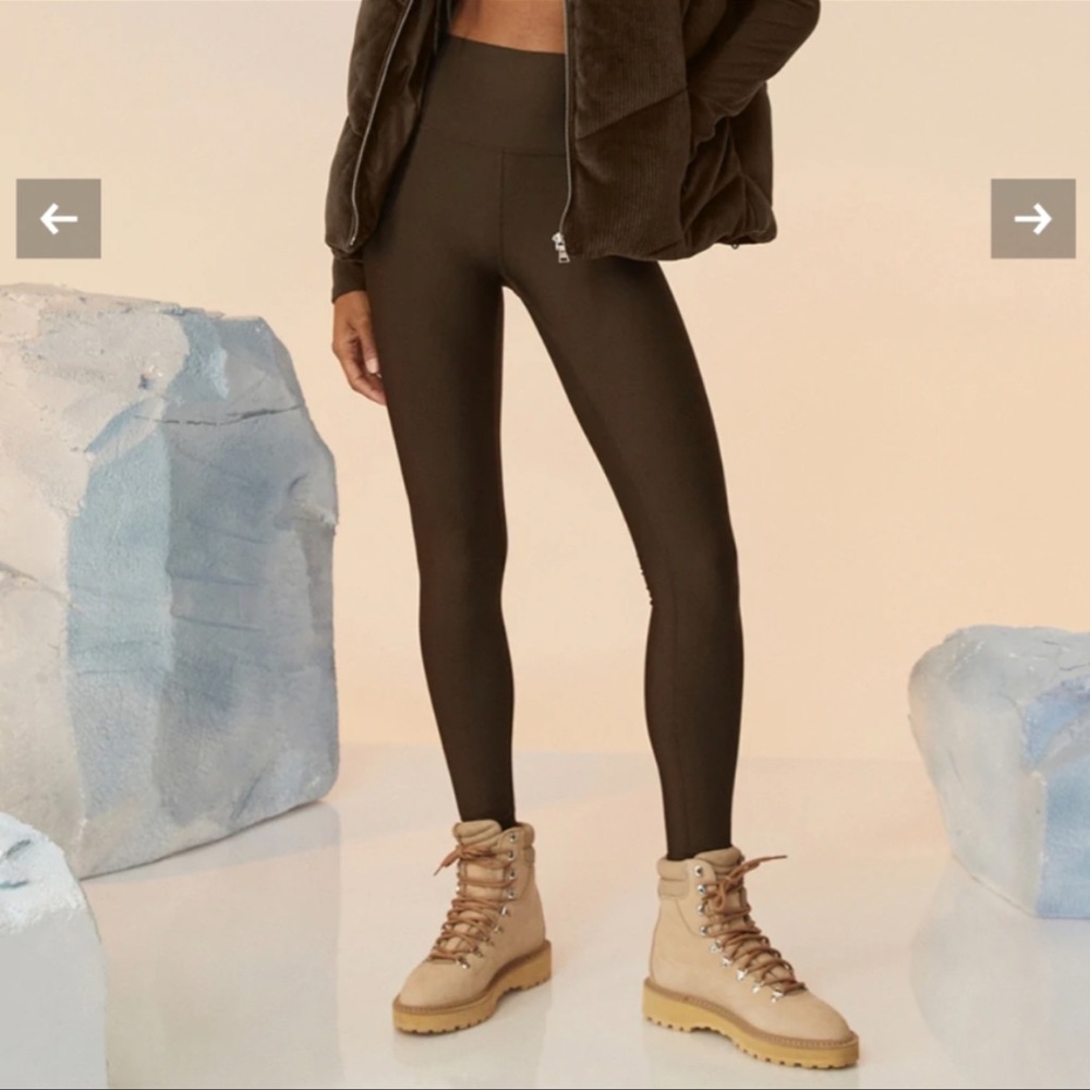 Alo yoga espresso airlift 7/8 leggings